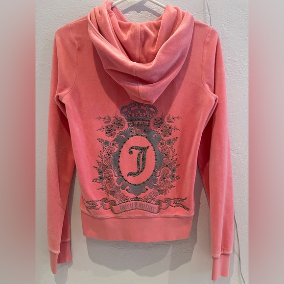 Juicy Couture Jackets & Blazers - Vintage Juicy Couture velour track jacket